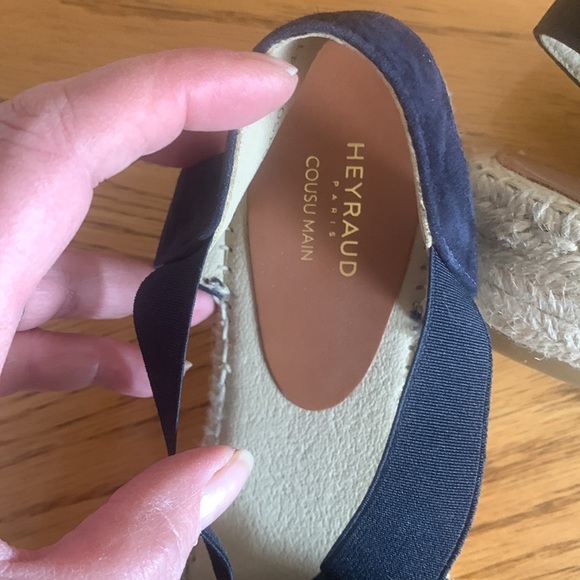 Black suede sandals size 41 purchase in Italy - Picture 3 of 3